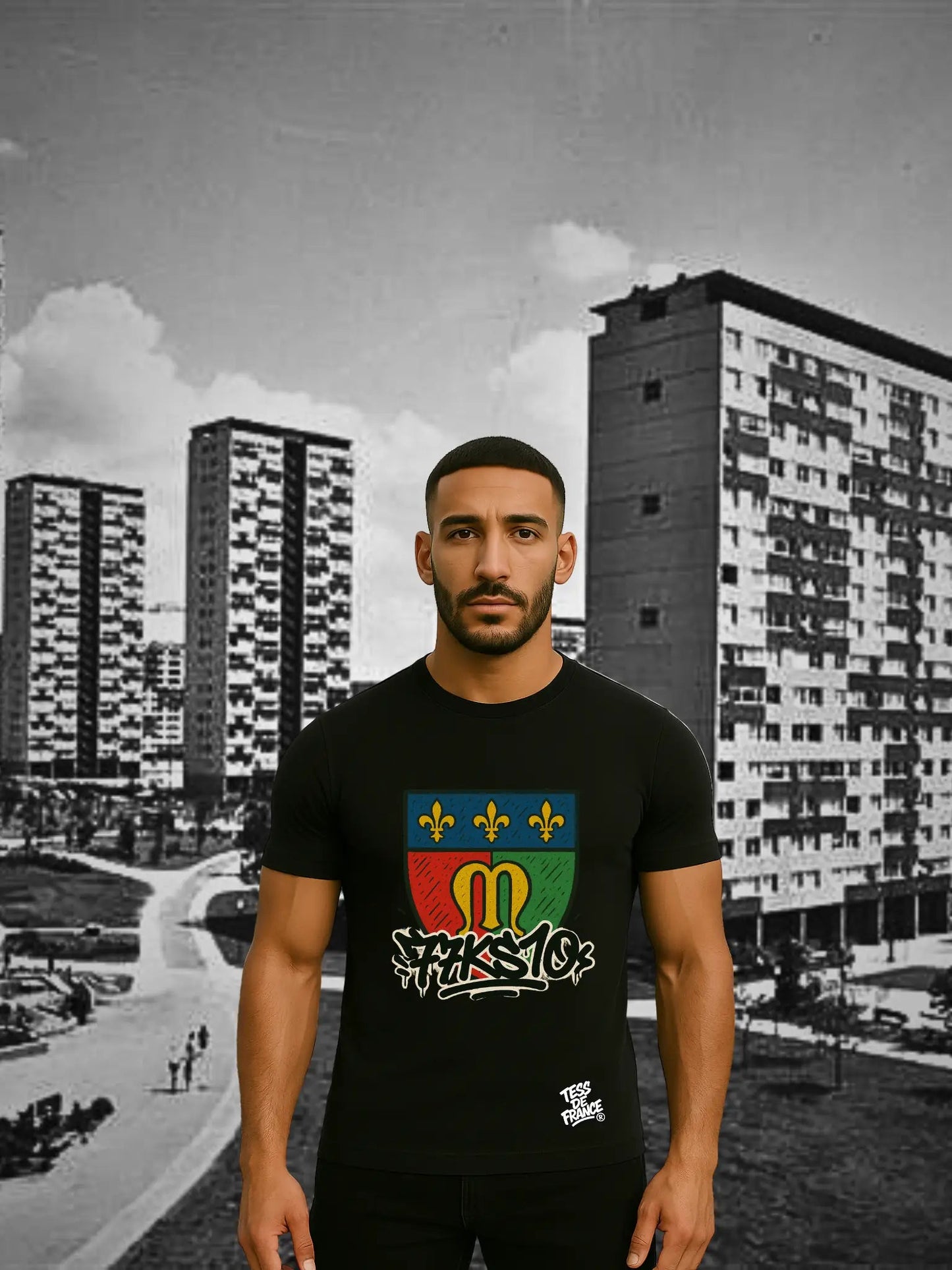 Sweat & T-shirt 77KEUS10 – Streetwear Banlieue by Tess de France - tessdefrance