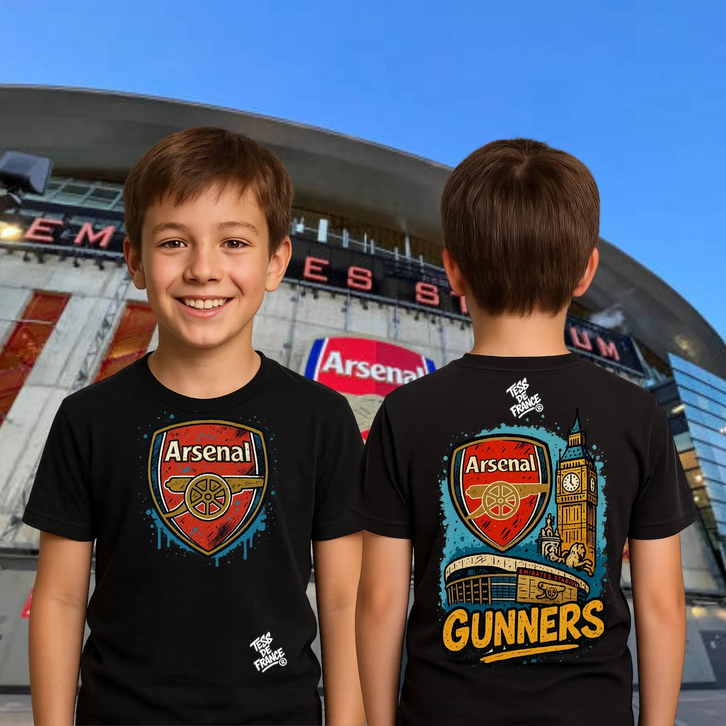 T-shirt & Sweat Arsenal – Gunners | Tess De France - tessdefrance