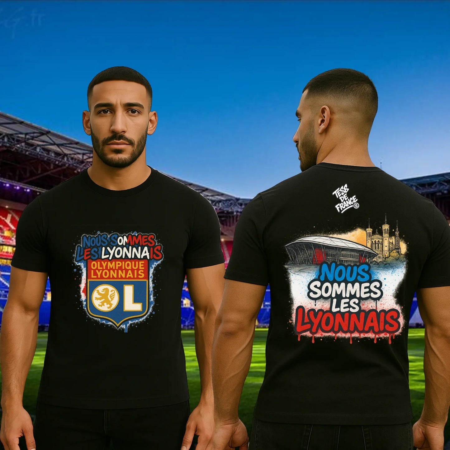 T-shirt & sweat OL "Nous sommes les Lyonnais" – Enfant & Adulte