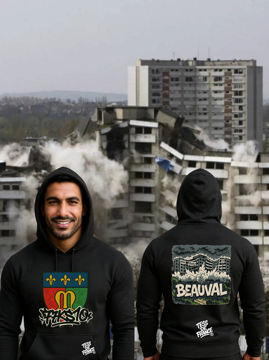 BEAUVAL – Sweat & T-Shirt Banlieue | Quartier de Meaux – Made in France - tessdefrance