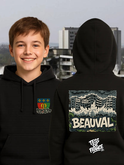 BEAUVAL – Sweat & T-Shirt Banlieue | Quartier de Meaux – Made in France - tessdefrance
