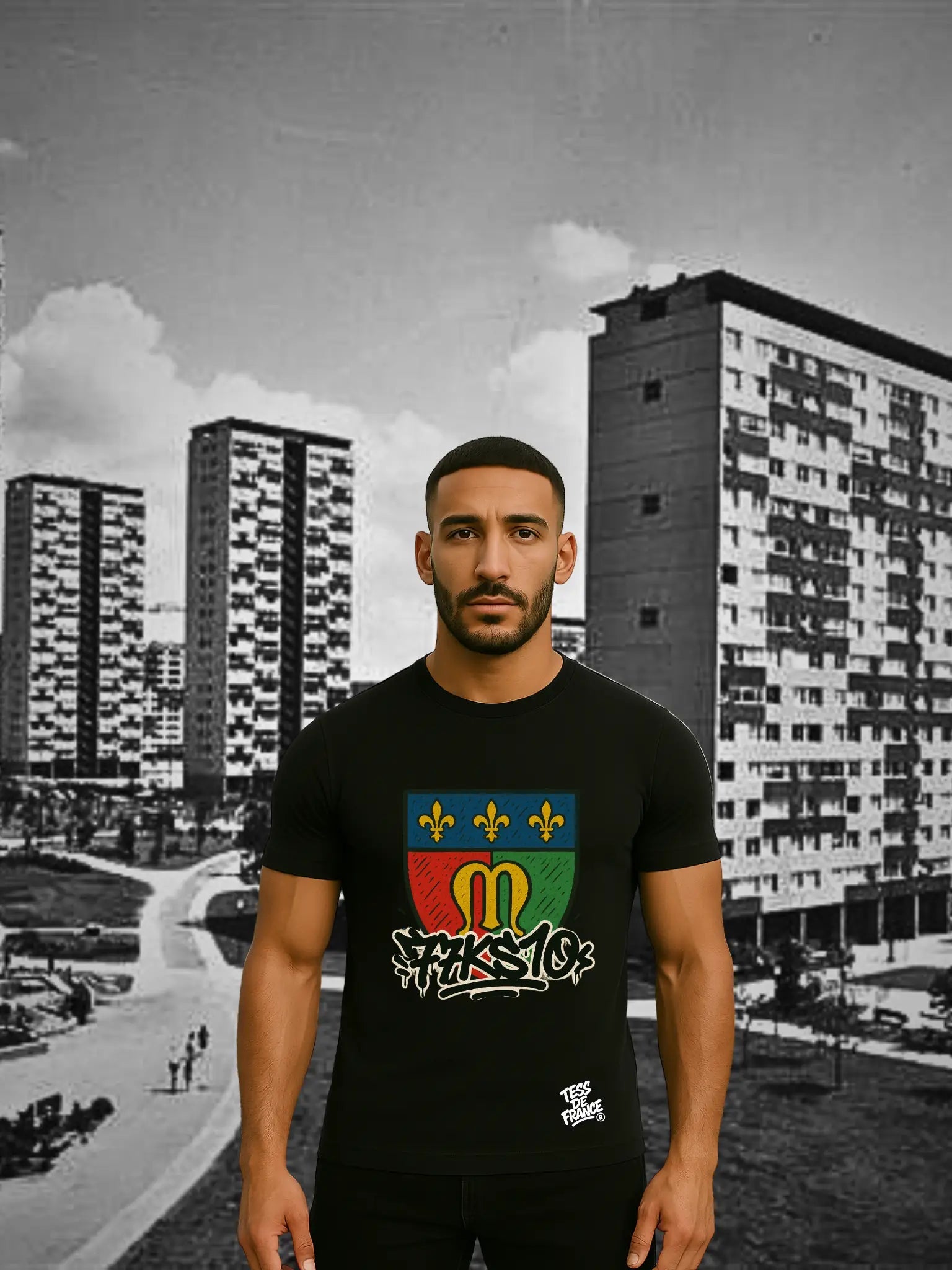 Sweat & T-shirt 77KEUS10 – Streetwear Banlieue by Tess de France - tessdefrance