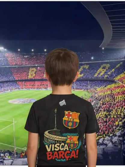 Sweat & T-Shirt FC Barcelone – Visca Barça | Camp Nou | Inspiration Supporters - tessdefrance