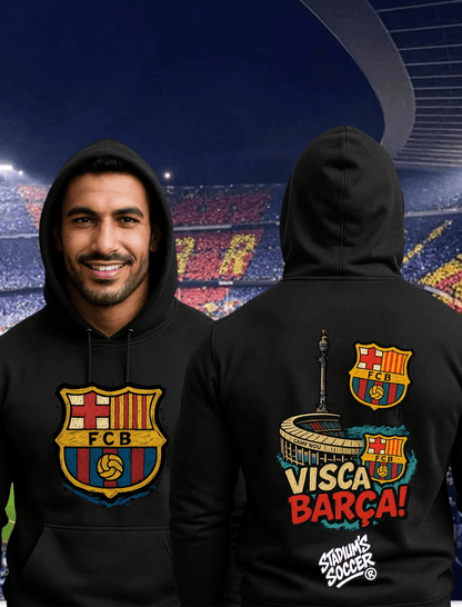 Sweat & T-Shirt FC Barcelone – Visca Barça | Camp Nou | Inspiration Supporters - tessdefrance