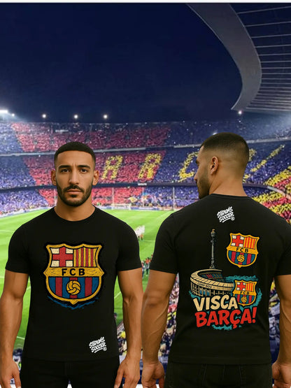 Sweat & T-Shirt FC Barcelone – Visca Barça | Camp Nou | Inspiration Supporters - tessdefrance