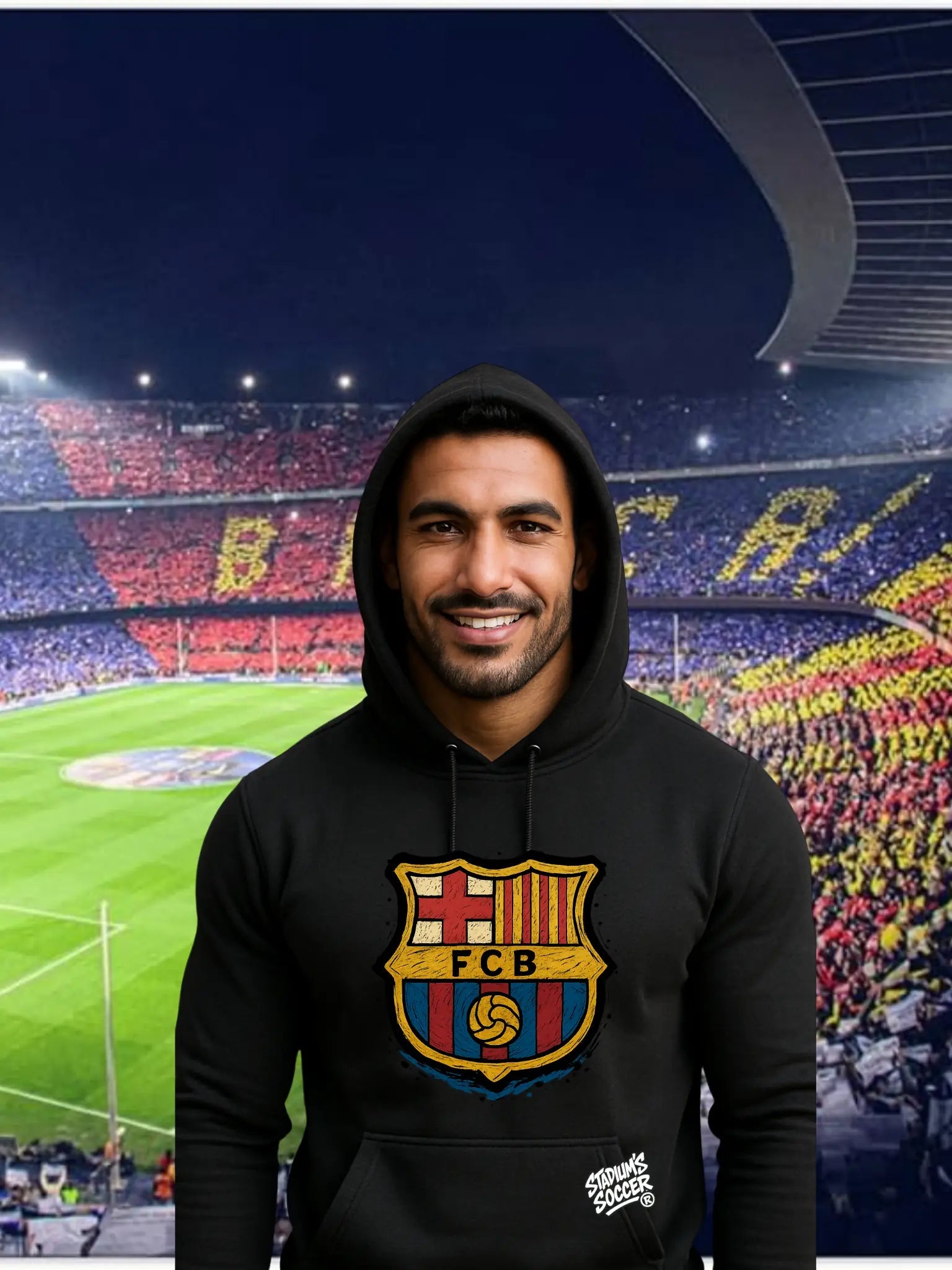 Sweat & T-Shirt FC Barcelone – Visca Barça | Camp Nou | Inspiration Supporters - tessdefrance