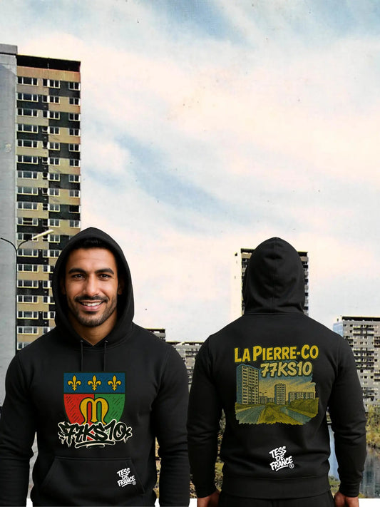 Sweat & T-Shirt "La Pierre - Co 77KS10" – Édition Tess De France - tessdefrance