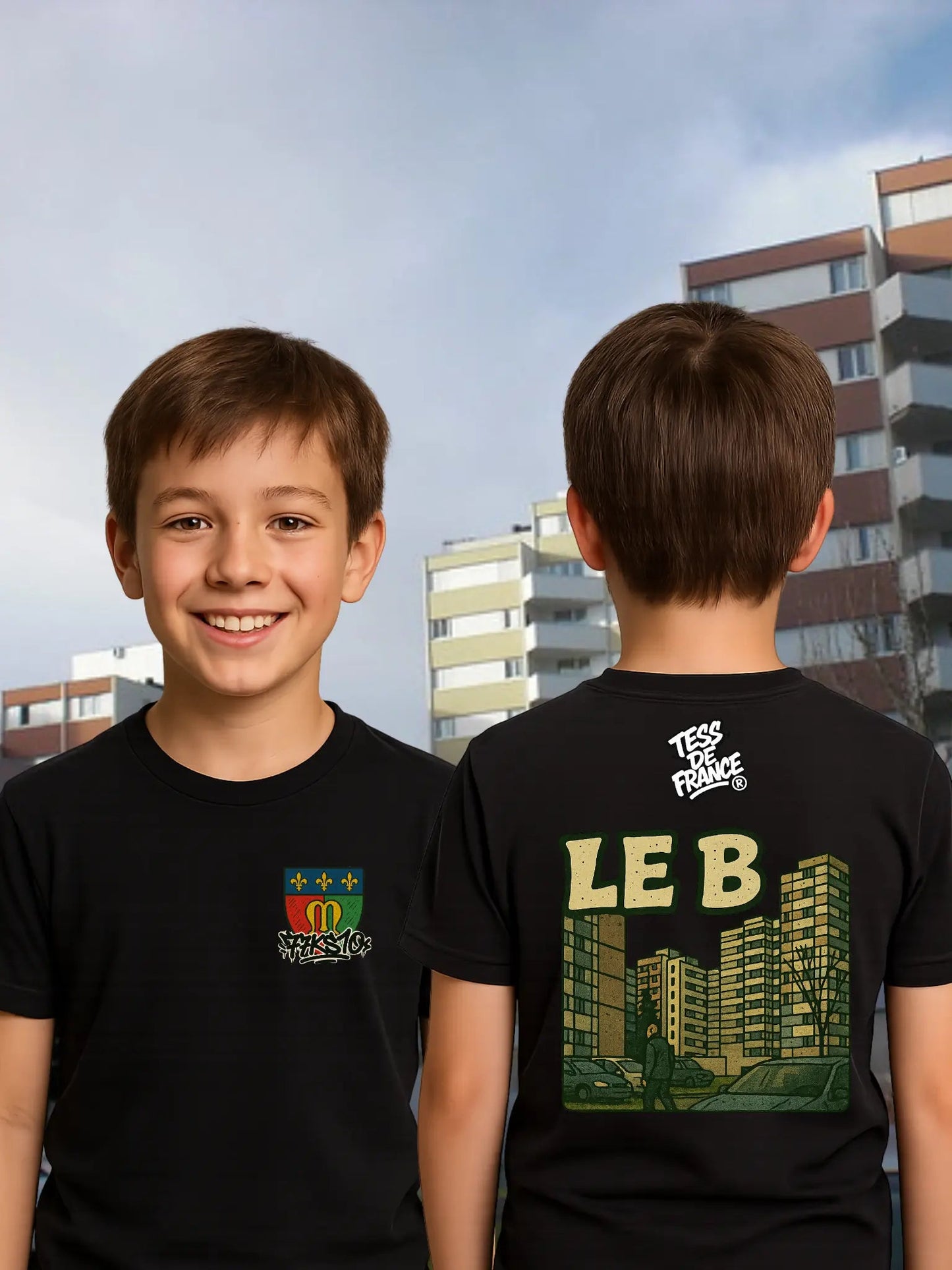 T-Shirt "LE B" – Esprit Banlieue 2.0 | Meaux - tessdefrance