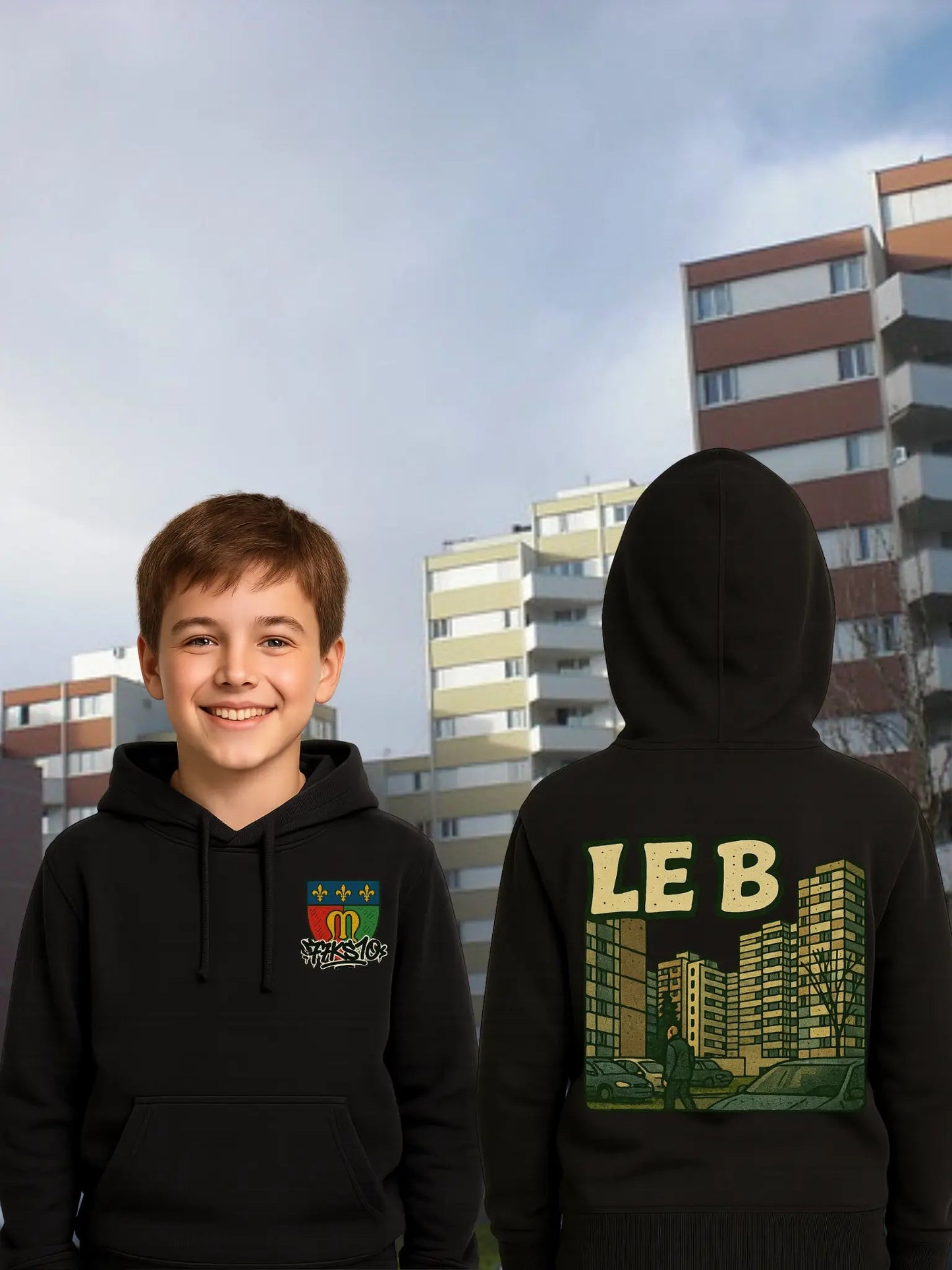 T-Shirt "LE B" – Esprit Banlieue 2.0 | Meaux - tessdefrance