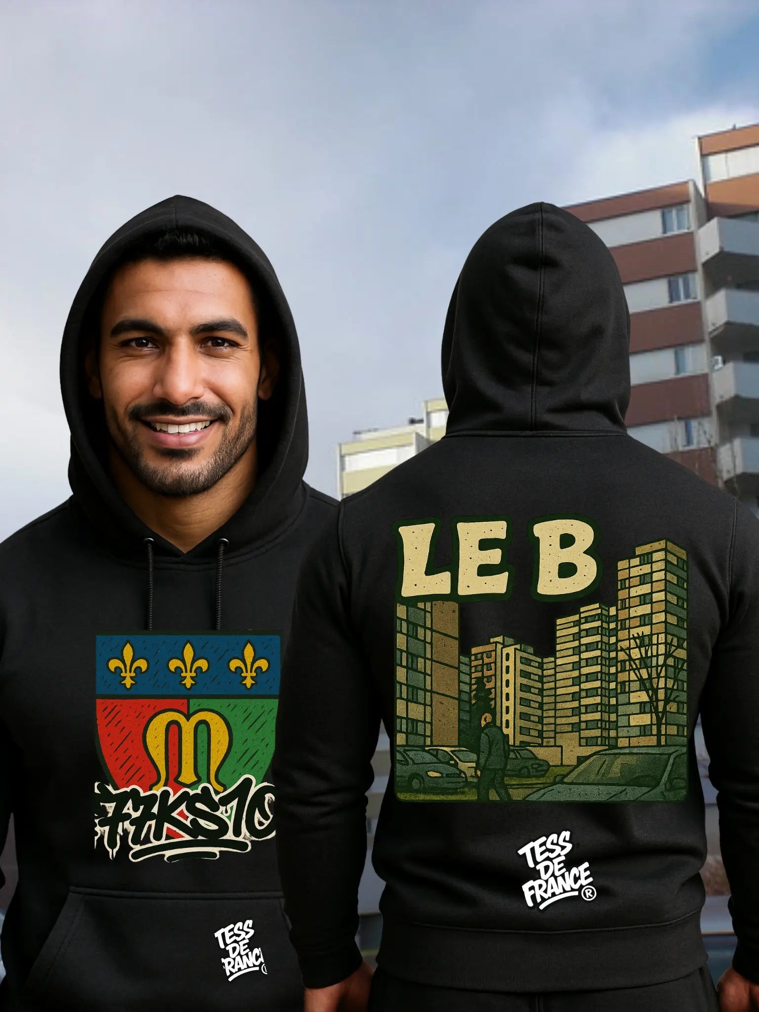 T-Shirt "LE B" – Esprit Banlieue 2.0 | Meaux - tessdefrance
