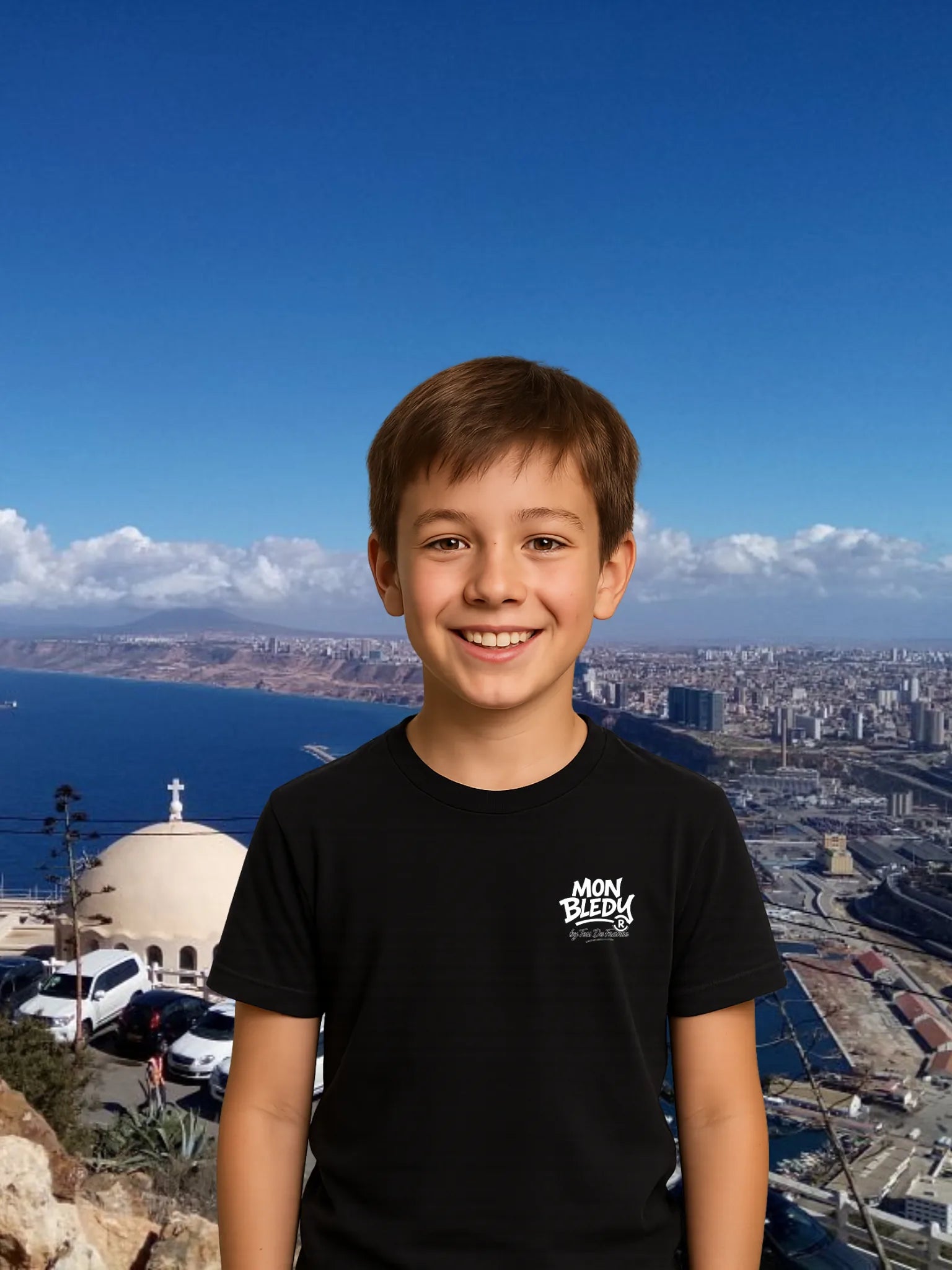 T-Shirt "Oran" – MON BLEDY® | Streetwear algérien fier et stylé - tessdefrance