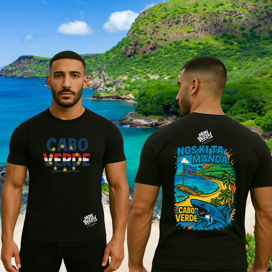 T-Shirt & Sweat "Cabo Verde - Nos Ki Ta Manda" | Adultes & Enfants | Édition Mon Bledy - tessdefrance