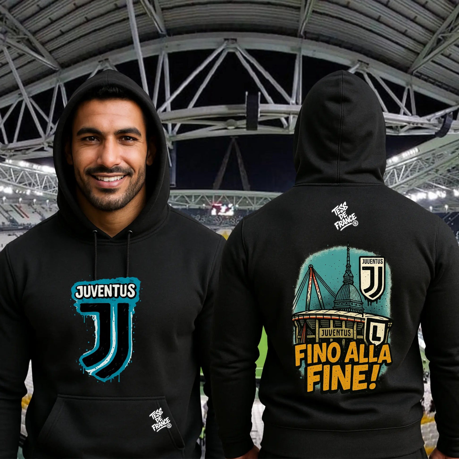 T-shirt & Sweat Juventus "Fino Alla Fine" - tessdefrance