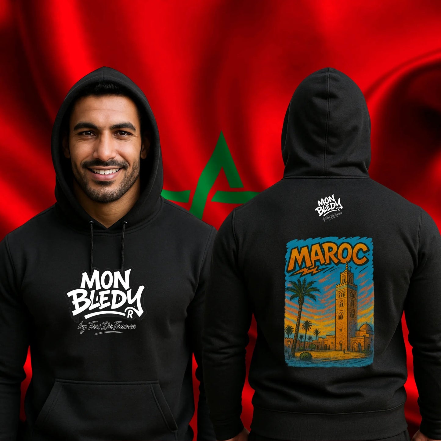T-shirt & Sweat MAROC – Mon Bledy 🇲🇦 - tessdefrance