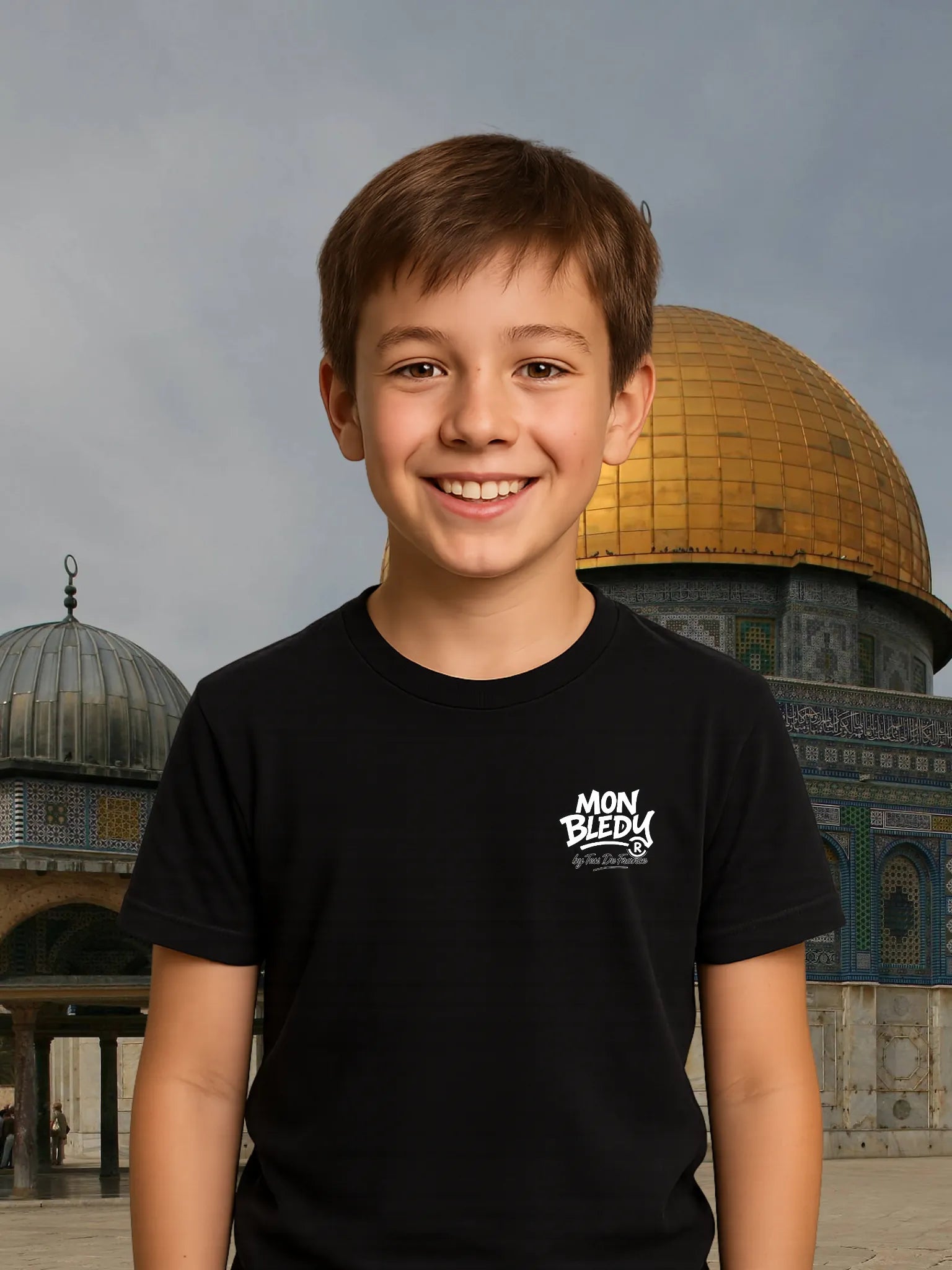 T-shirt&Sweat Free Palestine – Dôme du Rocher | Mon Rêve Mon Drapeau - tessdefrance