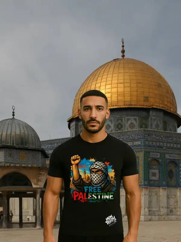 T-shirt&Sweat Free Palestine – Dôme du Rocher | Mon Rêve Mon Drapeau - tessdefrance